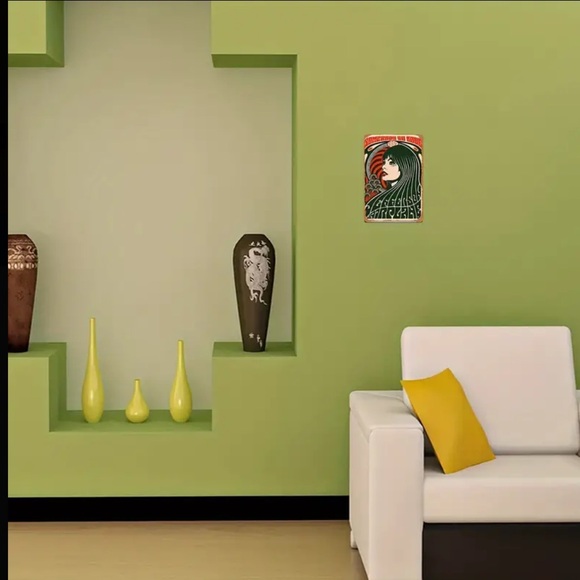 ‼️$7‼️ Jefferson Airplane “Somebody To Love” Poster Metal Tin Vintage Sign ✈️ - Picture 3 of 5